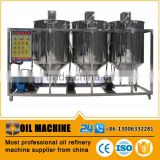 2TPD Peanut sunflower soybean edible cooking vegetable oil refinery machine