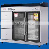 Quartz Diamond Series Disinfection Tableware Cabinet for Sale A-1 Series Disinfection Tableware Cabinet for Sale thumbnail-3