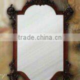 Wooden Classical Hand Carved Wall Mirror, MOQ:1PCS(B70117) thumbnail-1