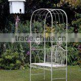 Decorative Artistic Wedding Metal Arch With Bench thumbnail-1