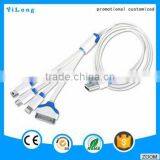 Hot Selling Multiple Usb Data Cable Multi Function Charger Cable thumbnail-1