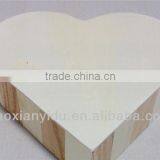 Decor Wooden Heart Shaped Jewelry Holder Wood Box Storge Box Mini Wooden Box Small Box For Weding Key Box thumbnail-5