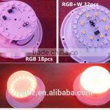 24RGB+8W Wedding Funiture Decoration Battery 6.4W LED Bulb Light thumbnail-2