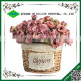 Decorative willow handwoven chinese basket