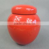 Red color wholesale cremation urns chinese manufacturer