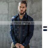 2017 Fashion Biker Slim Fit Men Denim Jacket Easy Fit, Relaxed Fit Can be Customized thumbnail-3