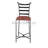 Wrought Iron Bar Chair thumbnail-1
