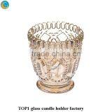 Buy Mason Jar Heart Etched Tealight Votive Holders