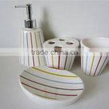 Porcelain Bathroom Accessories Set thumbnail-2
