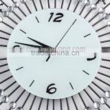 Home Decoration Metal Wall Digital Clock Snow Flower thumbnail-2