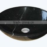 popular style but competitive price nero marquina marble sink