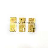 Fine And Delicate Small Solid Brass Jewelry Box Hinges / 19mm Wooden Box Brass Small Hinge thumbnail-5
