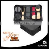 Black Shoe Polish PU Leather Travel Shoe Polish Kit thumbnail-2