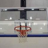 Transparent Basketball backboard