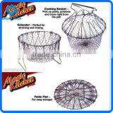 Foldable Stainless Steel Steamer Vegetable Steamer thumbnail-1