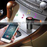 2016 Hot Mini LED Display Bluetooth Handsfree Car FM Transmitter MP3 Player With USB Car Charger thumbnail-2