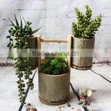 Nature Green Bamboo Vase For Lkebana And Flower Arrangement thumbnail-4