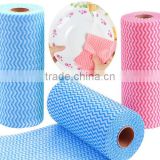 Household kitchen cleaning spunlace nonwoven wipes