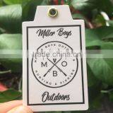 2017 Custom Design Fancy Shape Paper Hang Tags With Gold Eyelet thumbnail-3