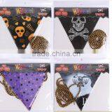 paper Halloween party pennant decorations