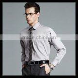 New Inventions in China Exquisite Plain Grey Color Pointed Pocket Men Sleeveless Shirts With Tie thumbnail-1