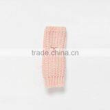 HAODUOYI Fashion Winter Women Solid Pink Half Finger Cute Sweet Warm Casual Warm Gloves thumbnail-2