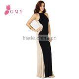 Women Backless Sleeveless Slim Maxi Party Cocktail Long Maxi Dress thumbnail-2