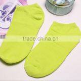 Zm40575b Factory Price Solid Color Women Socks Ladies Cotton Low-cut Liners Socks thumbnail-6