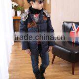 Kids Children Winter Quilted 100% Polyester Jacket thumbnail-1