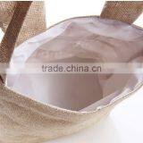 Hot Sale New Design Easter Burlap Bunny Basket Easter Bucket Easter Basket Easter Bag Spring Picnic Basket thumbnail-4