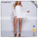 Sexy Lace Casual Short Jumpsuit Women Jumpsuit Long Sleeved Jumpsuits