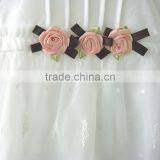 Soft Tulle Baby Girls Dress Designs Short Sleeve Clothes for Summer thumbnail-5