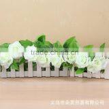 7.54ft String Fake Artificial Rose Flowers Vine Ivy Leaf Garland Floral Home Decor thumbnail-3