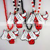 Latest Designer Bull Beads Necklace Long Chain Necklace thumbnail-1