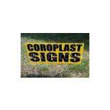 Non-toxic Coroplast Sheet Printing , Outdoors Coroplast Yard Signs thumbnail-1
