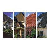 Shingle System Steel Roofing Tiles Green Color Coated , House Exterior Roofing Tiles thumbnail-1