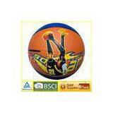 Colorful Laminated Official Size Basketball 7# For Competition / Match