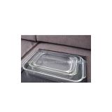 glass plates (high borosilicate heat resistant glass)