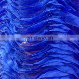 Elegant Crochet Knitted Ruffled Wedding Chair Cover thumbnail-2