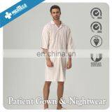 Fashion Color-printed Neck and Waist Ties Wrap-over Medical Patient Gown thumbnail-5