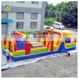 Newest Inflatable tunnel slide obstacle combo inflatable obstacle course