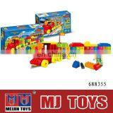 Hot Sale Plastic Building Blocks Toy Train,Non-toxic Material Toys For Kids, Blocks Toy