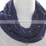 Silver Scarf Jewelry Scarf Tube Jewelry Magic Tube Scarf (KRP-002)