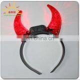 Promotional Color Change LED Devil Horn Headband