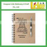 Customized Personal Logo Printed Spiral Notebook With Colored Paper thumbnail-2