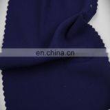 plain dyed fake silk violet 100% polyester crepe fabric