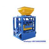 QT4-24Big Capacity Cement Block Making Machine Concrete Interlock Brick Making Machine thumbnail-2