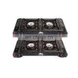 Good quality double gas stove Stainless Steel gas cooker and blue flame gas stove