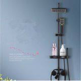 Black Color Big Rainfall Shower Set Woman Shower Sprayer Bathroom Head Shower thumbnail-1