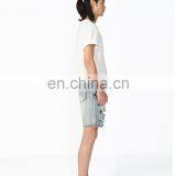 DiZNEW OEM Custom Denim Hand Printing Art Mens Bermuda Jeans Shorts thumbnail-3